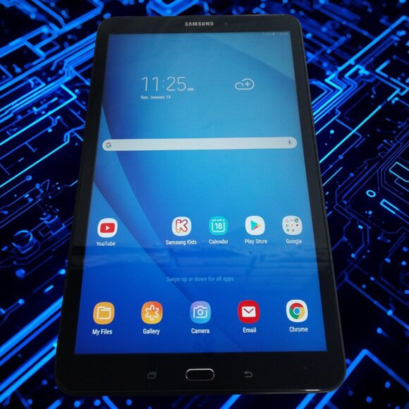 Samsung Galaxy Tab A 10.1 (2016) SM-T580 16GB WiFi + 32GB SD + OEM Charger - Picture 3 of 12